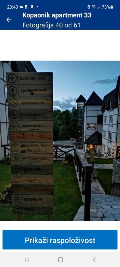 Apartman Kraljevi Cardaci Sadikovic Sa Garazom Kopaonik Extérieur photo